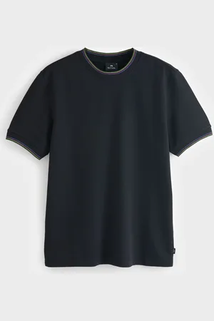 Paul Smith Ringer Black T-Shirt XL