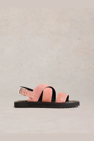 White Stuff Pink Dolly Western Sandals AU 7 (EU 37.5)