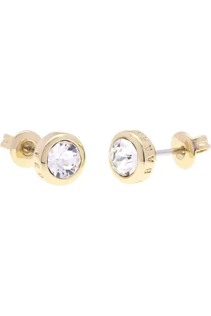 Ted Baker Gold Tone SINAA: Crystal Stud Earrings One