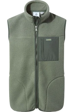 Tog 24 Green Evan Mens Sherpa Gilet small