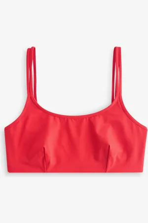 Fabletics Red Principal Low Impact Bra S