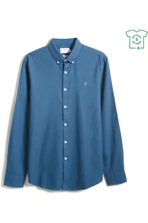Farah Brewer Long Sleeve Shirt L