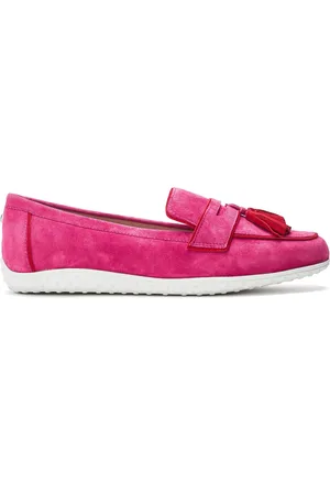 Moda In Pelle Elinia Tassel Detail Suede Loafers AU 6 (EU 37)