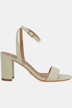Novo Green Wide Fit Martinez Block Heel Sandals AU 9 (EU 40)