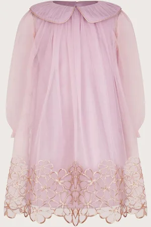 Monsoon Vanessa Tulle Collar Swing Dress 12