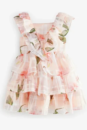 Ted Baker Floral Burnout Frill Tier Dress 6 Years (116cm)