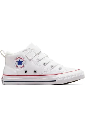 Converse White Malden Street Junior Trainers AU 12 (EU 30)
