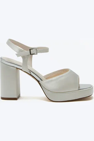 Rainbow Club Silver Nora Platform Sandals AU 9 (EU 41)