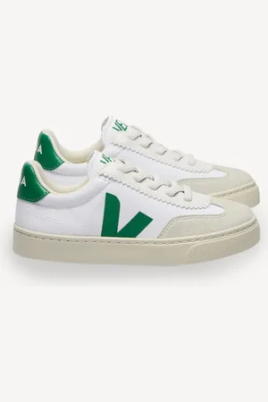 Veja Small Volley White Trainers AU 9.5 (EU 27)