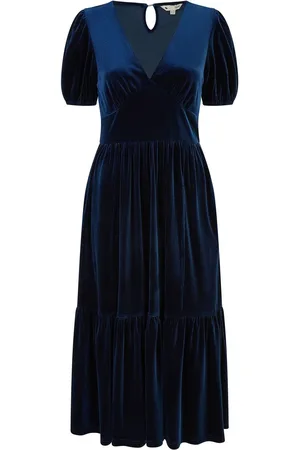 Yumi Velvet Midi Dress AU 18