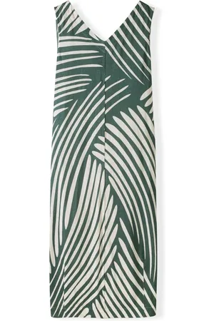 CELTIC & CO. Blue Slub Jersey 100% Cotton Midi Dress AU 8