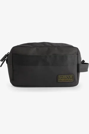Barbour Black Knockhill Essential Holdall Bag One