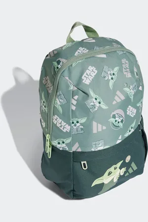 adidas Green Star Wars The Mandalorian Little Kids Backpack ONE