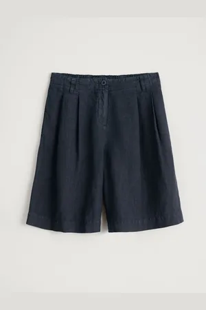 Seasalt Cornwall Clover Bloom 100% Linen Shorts AU 22