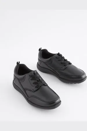 Next Wide Fit (G) School Leather Lace-Up Shoes AU 12.5 (EU 31)