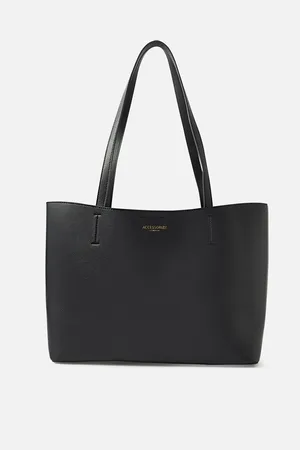 Accessorize Black Leo Tote Bag One