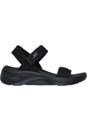 Skechers Black Go Walk Arch Fit 2.0 Sandals AU 8 (EU 39)