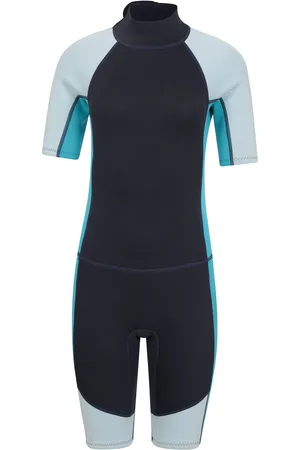 Mountain Warehouse Blue Womens Shorty 2.5/2mm Wetsuit S