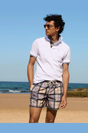 Barbour Staple Tartan Swim Shorts XXL