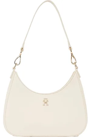 Tommy Hilfiger White Logotape Shoulder Bag One