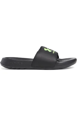 Under Armour Black/Green Ignite Select Slider Sandals AU 5.5 (EU 38.5)