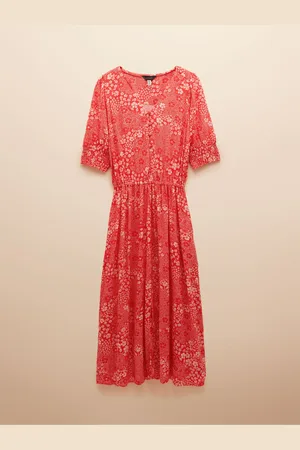 Joules Adele V-Neck Midi Dress AU 8