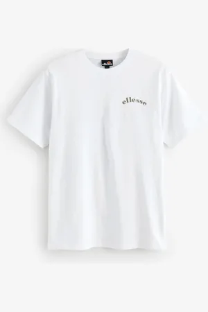 Ellesse Mens Courtside Club 100% Cotton T-Shirt M