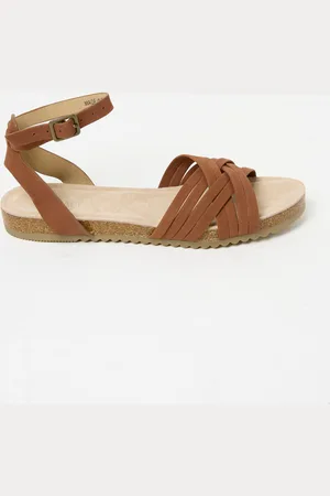 Fat Face FatFace Bria Tan Brown Sandal AU 8.5 (EU 40)