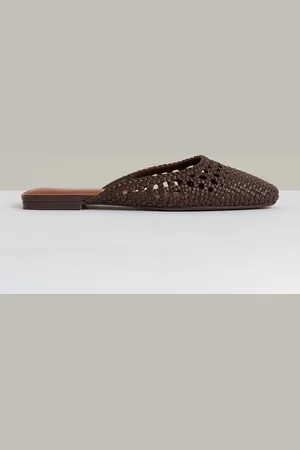 Reiss Marta Woven Slip-On Mules AU 7 (EU 38)