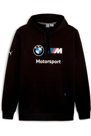 PUMA Black Mens BMW M Motorsport ESS Hoodie L