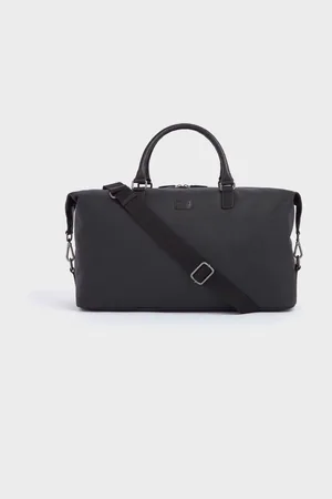 Osprey Waxed Canvas & Glazed Calf Leather Grantham Weekend Holdall Bag One