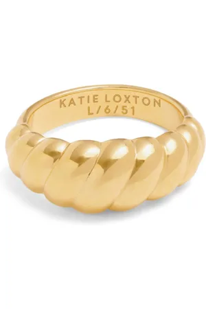 Katie Loxton Gold Tone Harper Twist Ring One