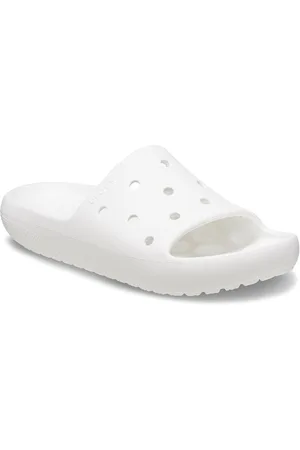 Crocs White Classic Unisex Sandals AU 9 (EU 43.5)
