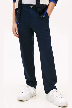 Tommy Hilfiger Blue Embroidered Flag Trousers 4 Years (104cm)