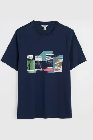 Seasalt Cornwall Navy Mens Midwatch 100% Cotton T-Shirt M