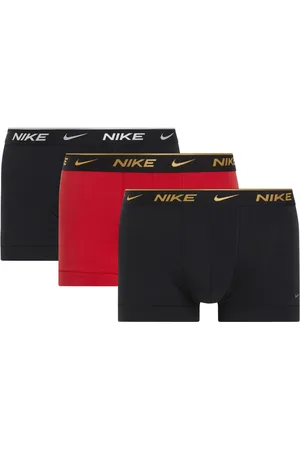 Nike Black Black Everyday Cotton Stretch Boxers 3 Pack XL