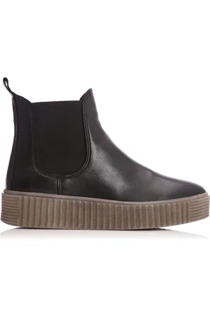 Moda In Pelle SH Illom Leather Chelsea Flexible Side Panel Boots AU 9 (EU 40)