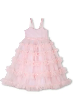 Billieblush Mesh Tulle Longline Occaison Party Dress 5 Years (110cm)