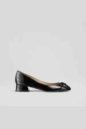 LK Bennett Cici Casual Resin Buckle Courts AU 5 (EU 36)