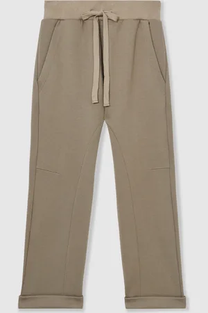 Reiss Sage Green Brandon Les 100 Ciels Jersey Joggers M