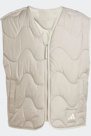 adidas Brown Nuganic Light Insulation Gilet S Reg