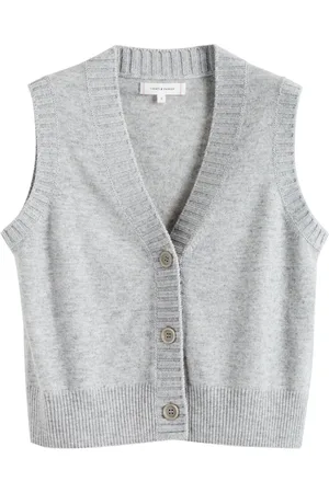 Chinti & Parker Chinti and Parker Wool Cashmere Blend V-Neck Waistcoat S