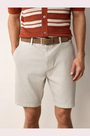 Next Faux Suede Belted Chino Shorts 30W x 31L (UK 30 R)