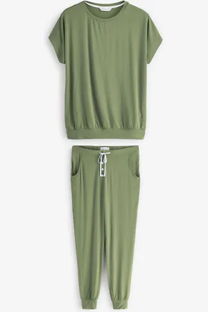 Cyberjammies Green Slouch Jersey Pyjamas Set AU 14