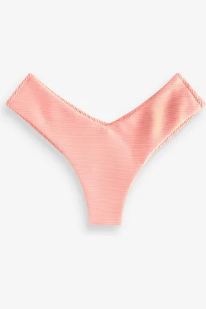 Billabong Pink Tanlines Bikini Bottoms AU 10