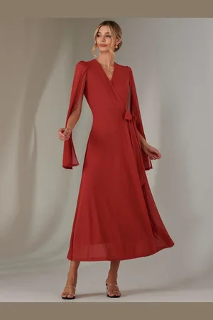 Jolie Moi Amira Cape Maxi Dress AU 12