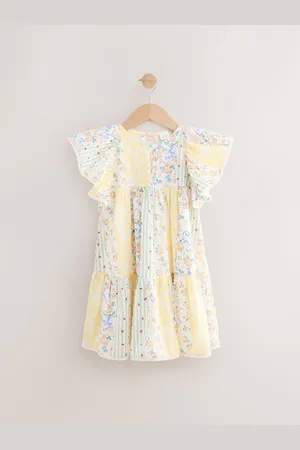 Next Printed Ruffle Summer Dress (3-16yrs) 9 Years (134cm)