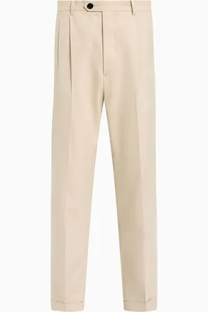 AllSaints AllSaints Brown Tallis Trousers 38