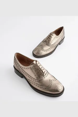 Next Forever Comfort Slim Leather Formal Brogue Lace Up Shoes AU 6.5 (EU 37.5)