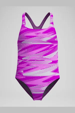 Speedo Pink Hyper Boom Allover Medalist Swimsuit 5